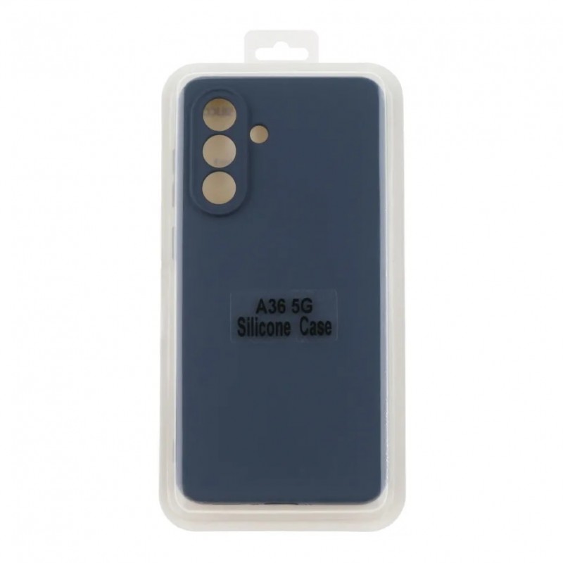 Чохол Silicone Cover Full Camera (A) для Samsung Galaxy A37 5G (A376) 08.Dark Blue