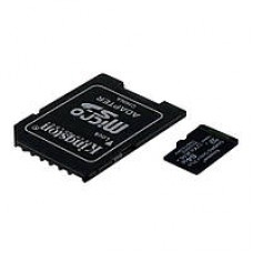 Карта Пам'яті Kingston Canvas Select Plus Gen3 microSDXC (UHS-1) 64gb 10 Class & Adapter Чорний