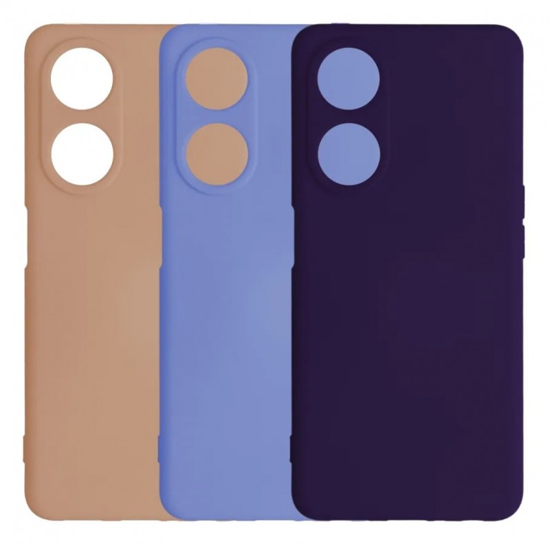 Чохол Silicone Cover Full Camera (A) для Oppo A98 05.Lilac