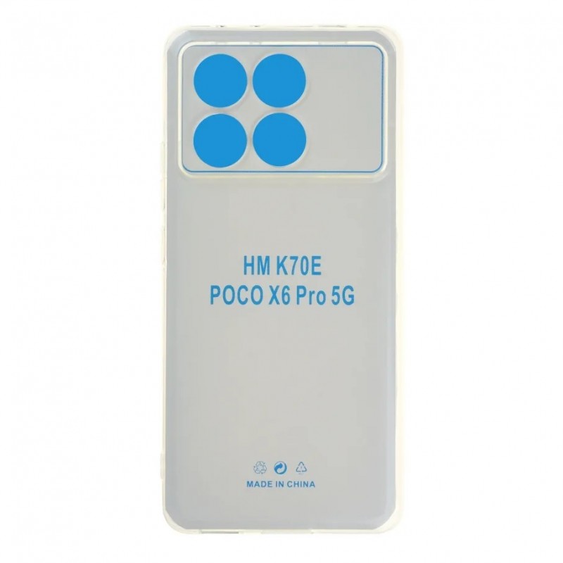 Чохол TPU Virgin для Xiaomi Poco X6 Pro 5G Transparent