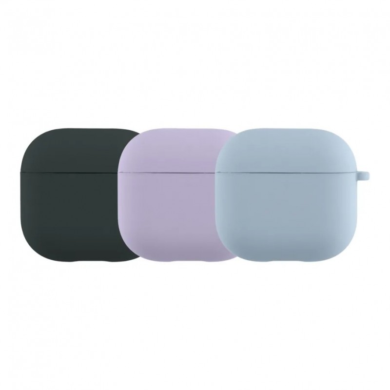 Футляр Silicone Case with microfibra для Samsung Buds FE/Buds 2/Buds 2 Pro/Buds Live 09.White