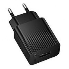 Мережевий Зарядний Пристрій Borofone BAS71A 1USB 2.1A Чорний