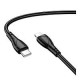 Кабель USB Borofone BX121 Type-C to Lightning PD27W Чорний