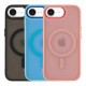 Чохол TPU+PC Space Magnetic Color with Magsafe для iPhone 17e/16e Purple