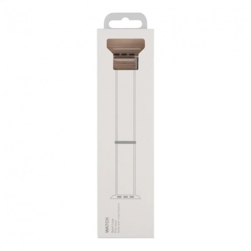 Ремінець для Apple Watch Nylon 42/44/45/49 mm Camel