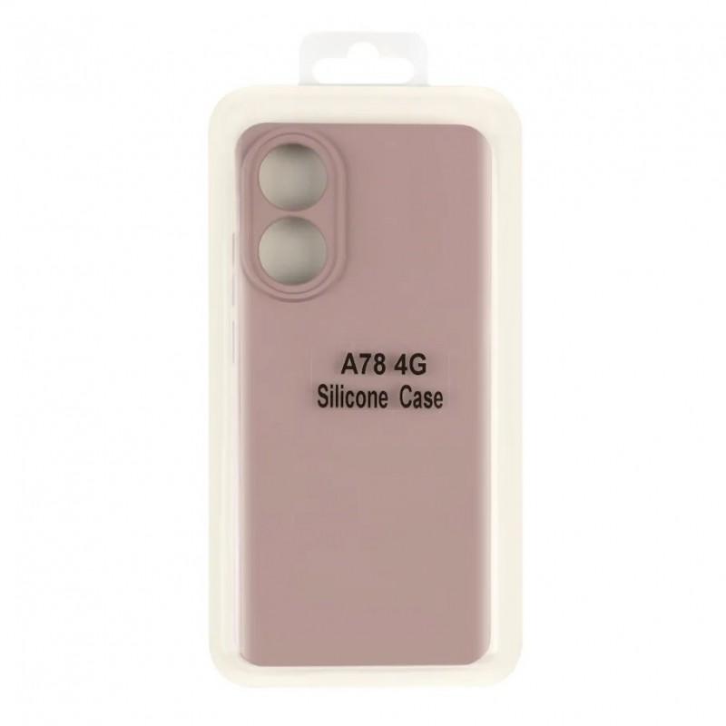 Чохол Silicone Cover Full Camera (A) для Oppo A78 4G 39.Elegant Purple
