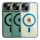 Чохол TPU+PC+Metal Calais with MagSafe для iPhone 15 Black