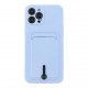 Чохол TPU Colorfull Pocket Card для iPhone 12 Pro Max Elegant Purple