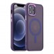 Чохол TPU+PC Space Magnetic Color with Magsafe для iPhone 12/12 Pro Dark Blue
