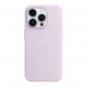Чохол Silicone Case with MagSafe для iPhone 14 Pro Max Lilac