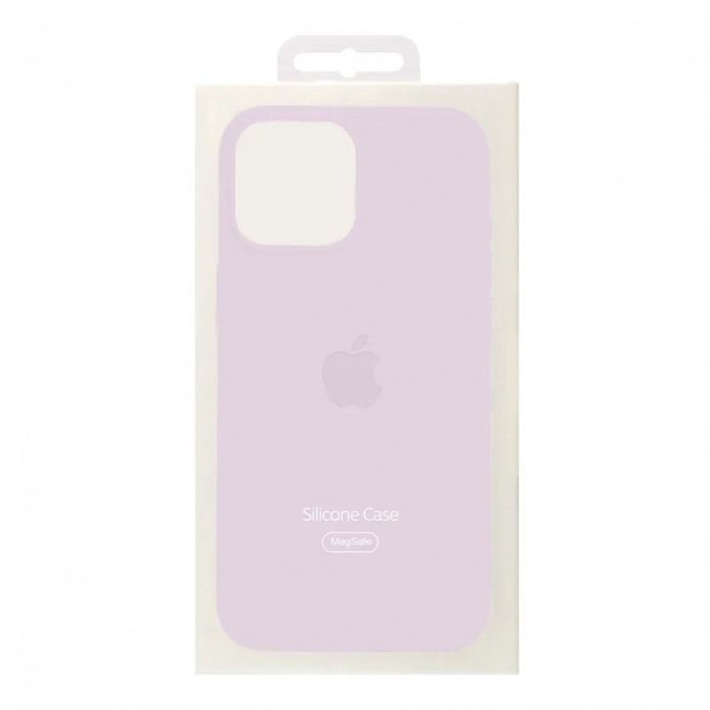 Чохол Silicone Case with MagSafe для iPhone 14 Pro Max Lilac