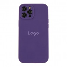 Чохол Silicone Case Full Size with Frame для iPhone 12 Pro 78.Amethyst