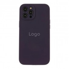 Чохол Silicone Case Full Size with Frame для iPhone 12 Pro 82.Elderberry