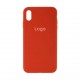 Чохол Silicone Case Full Size (AA) для iPhone Xs Max 13.Orange