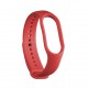Ремінець для Xiaomi Mi Band 3/4 Original Design Orange red