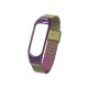Ремінець для Xiaomi Mi Band 3 / 4 Milanese Loop Gradient Колір 05. Блакитно-Зелений