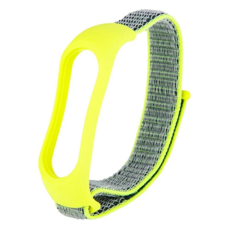 Ремінець для Xiaomi Mi Band 4 / 5 / 6 Nylon Колір Бордовий