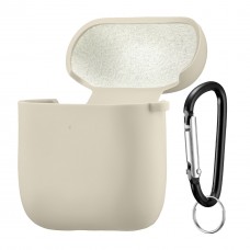 Чохол Silicone Case 2,5mm with microfiber for AirPods 1/2 Pebble Lime