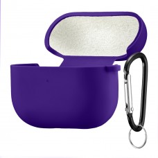 Чохол Silicone Case 2,5mm with microfiber for AirPods 3 Deep Purple