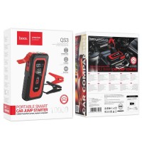 Універсальна Мобільна Батарея Hoco QS3 Jump Starter/Power Bank(10000mAh) 37Wh Колір Чорний