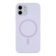 Чохол Glow Силіконовий Софтач з Магсейф для iPhone 12/12 Pro Колір Light purple