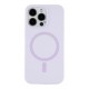Чохол Glow Силіконовий Софтач з Магсейф для iPhone 12 Pro Max Колір Light purple
