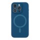 Чохол Glow Silicone Case Full Camera with Magsafe для iPhone 12 Pro Колір Dark blue