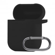Чохол Silicone Case 1,2mm for AirPods 1/2 Black