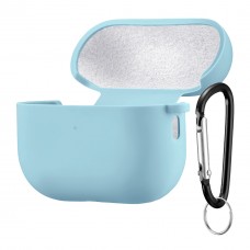 Чохол Silicone Case 2,5mm with microfiber for AirPods Pro 2 Glacier Blue