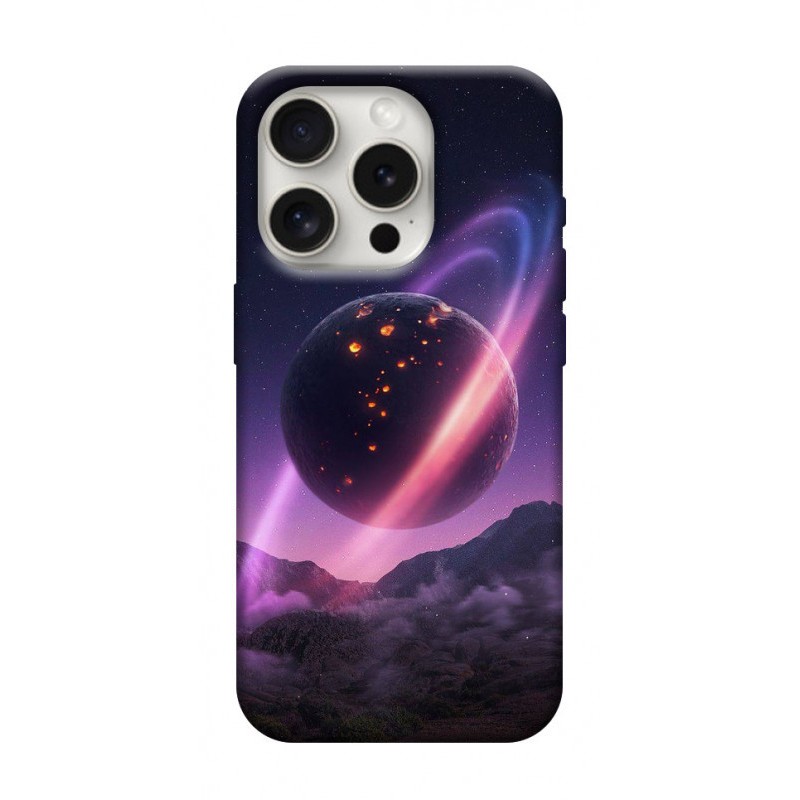 Чохол з картинкою Сатурн для Apple iPhone 16 Pro Max (6.9")