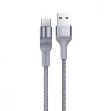 Кабель USB Borofone BX21 Lightning Серый
