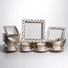 Сервіз порцеляновий Tiffany 24 предмети на 6 персон XZ-24PCS