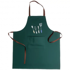 Фартух кухонний з поліестеру 68*75 см водонепроникний зелений 529-1GR