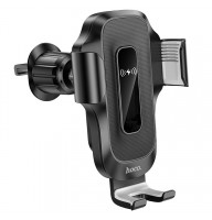 Автотримач Hoco HW2 Wireless 15W Чорний