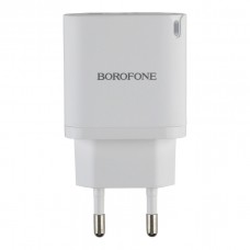 Сетевое Зарядное Устройство Borofone BA83A 1USB-C/1USB PD/QC 20W Белый