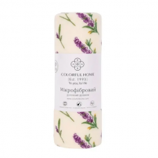 Відривні кухонні серветки з мікрофібри в рулоні 25х25 см (20 шт) Lavender 544-1W