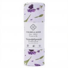 Відривні кухонні серветки з мікрофібри в рулоні 25х25 см (20 шт) Lavender Butterfly 544-1V