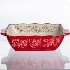 Форма для запікання та сервірування Vintage Овальна з ручками HM04-14