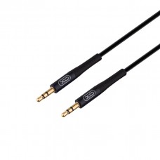 Кабель Aux XO NB-R175A 3.5mm to 3.5mm Чорний