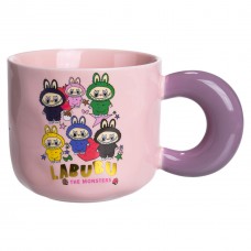 Чашка порцелянова Labubu Sweet Memories 400 (мл) подарункова кружка прикольна чашка для дітей на подарунок FM-22A