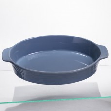 Форма для запікання овальна 36×22,5×7 (см) 2 літри Блакитна S1288
