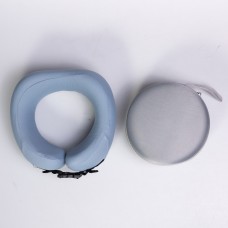 Подушка для шиї U-подібна з кейсом для зберігання блакитний HP-56-21