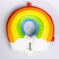 Подушка для шиї Rainbow U-подібна, червоний HP-56-13R