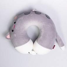 Подушка для шиї Kitty U-подібна, сірий HP-56-11G