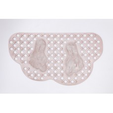 Килимок для душового піддону протиковзкий 70*40 см, бежевий HP-47-8BE