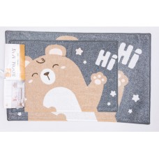 Набір килимків у дитячу кімнату 2 штуки 80*50 см/60*40 см HP-47-7