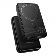Универсальная Мобильная Батарея Power Bank Borofone BJ82A Dawn PD20W magnetic wireless 10000mAh Черный