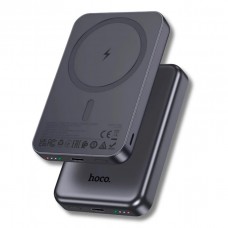 Универсальная Мобильная Батарея Power Bank Hoco J160 Original wireless magnetic 5000mAh Серый