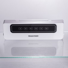 Вакууматор побутовий + 10 пакетів 120 Вт 5 режимів роботи Білий HP-11-18