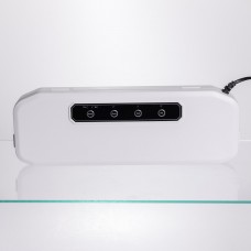 Вакууматор побутовий для сухих та вологих продуктів 400 Вт 4 режими роботи + 10 пакетів Білий HP-11-17W